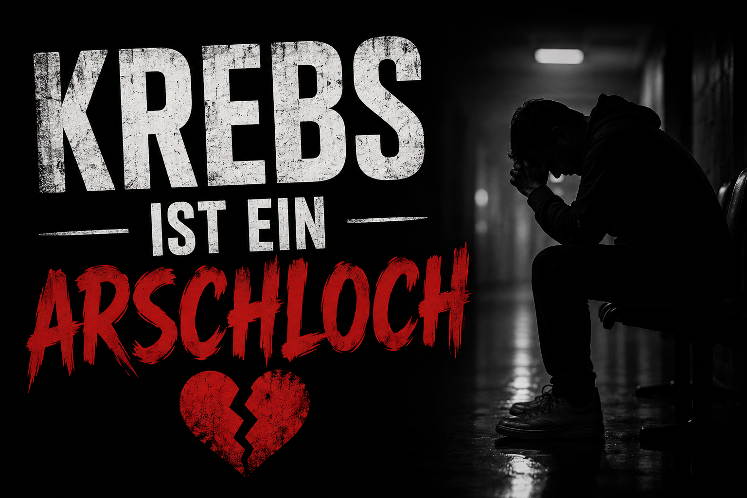 Krebs ist ein Arschloch