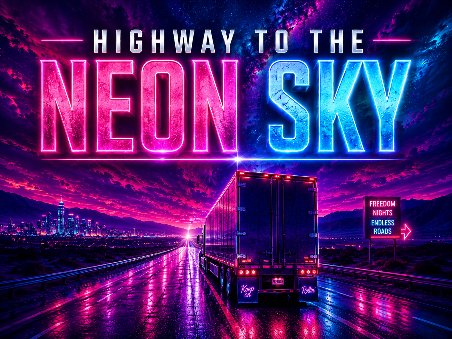 Highway to the Neon Sky