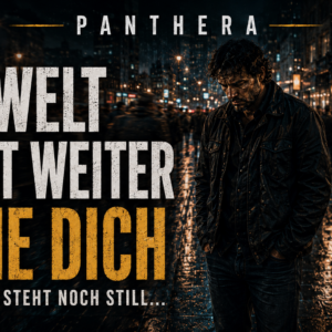 Die Welt läuft weiter ohne dich